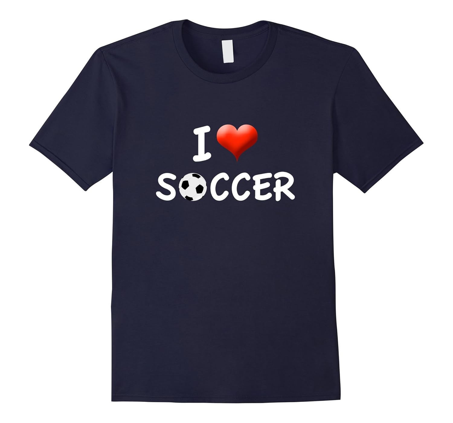 I Love Soccer T Shirt - Appreciation Gift for Soccer & Coach-ANZ