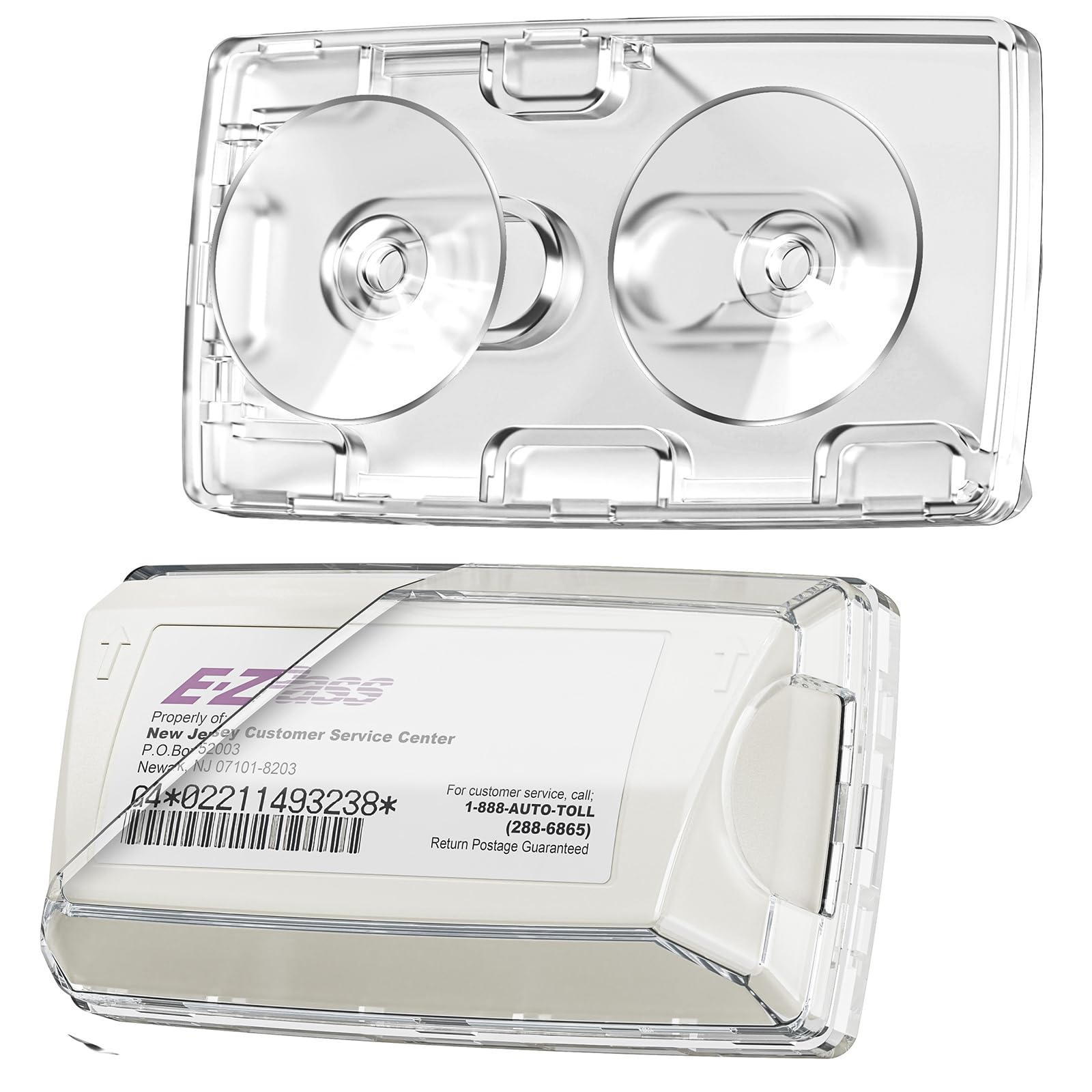 Photo 1 of LiftRemote EZ Pass Holder for Windshield, Toll Pass Transponder Holder with Suction Cups for EZ Pass Mini/iPass