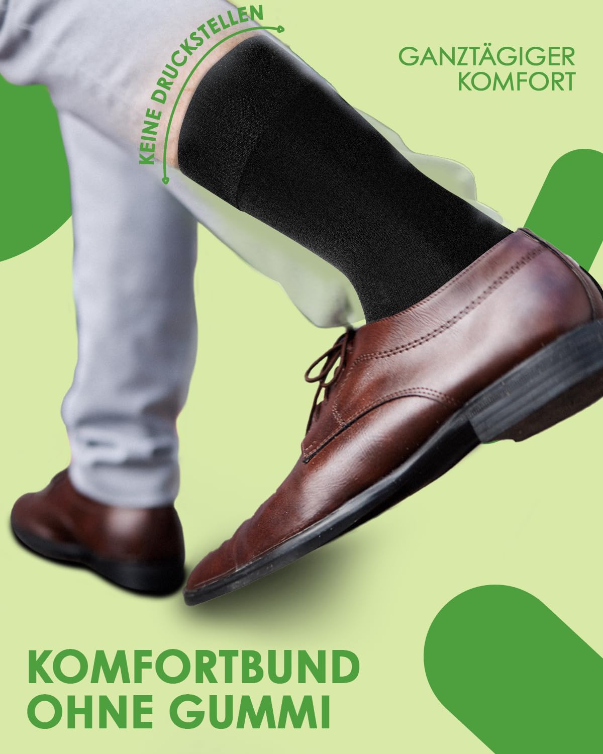 PAIXX Premium Bambus-Socken Herren 43-46, Bamboo-Socks Damen 39-42 & 35-38 – 4/8 Paar Schwarz, Mens Business Socks ohne Gummibund – Anti-Schweiß, Antibakteriell, Atmungsaktiv gegen Schweißfüße 4