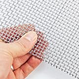 Vandicka 2 Pcs 304 Stainless Steel Wire Mesh Sheet 20 Mesh 0.9mm Aperture 20x30 view 3