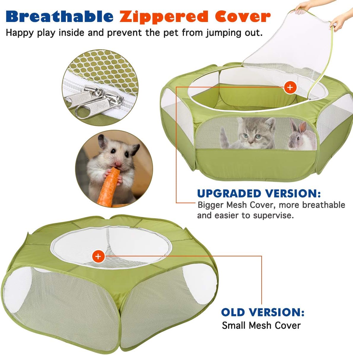 portable bunny playpen