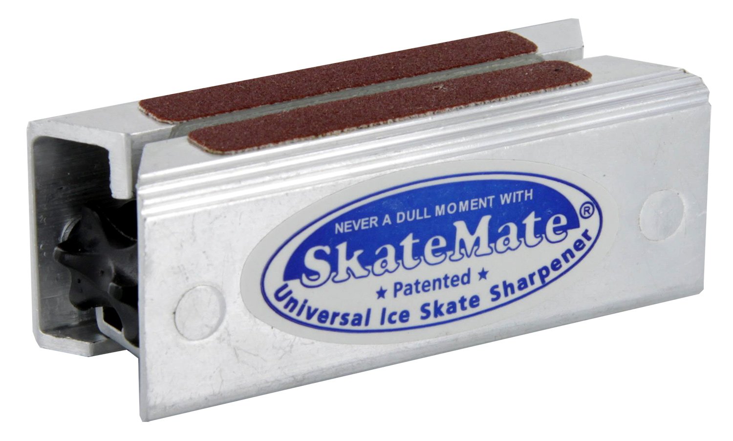 SkateMate Patented Handheld Ice Skate Sharpener/Conditioner for All ice Skates, Ice Hockey, Speed Skates or Dance!