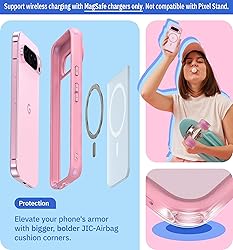 JIC AirGuard-Mag Series - for Pixel 9 + Pixel 9 Pro