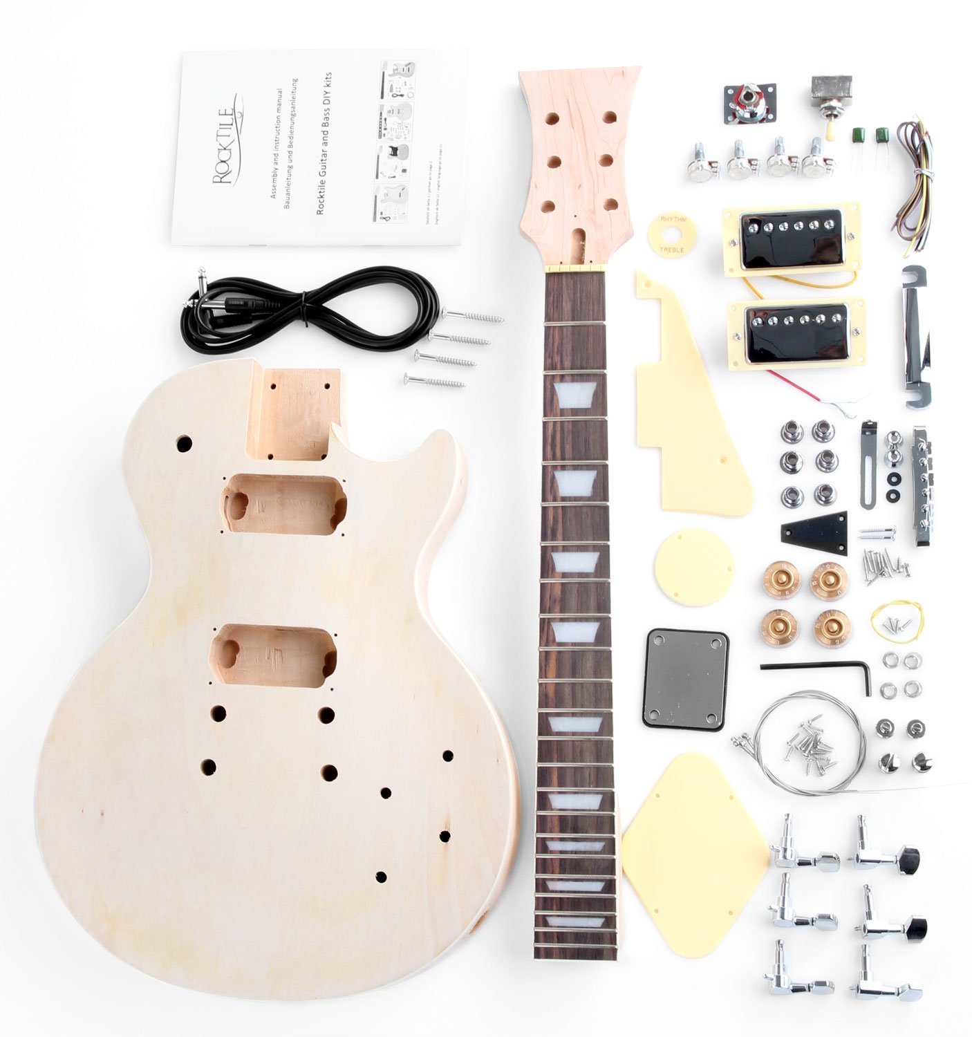 Rocktile Electric Guitar Kit Single Cut Style Buy Online in United