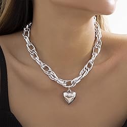 Your Always Charm Chunky Chain Necklaces for Women