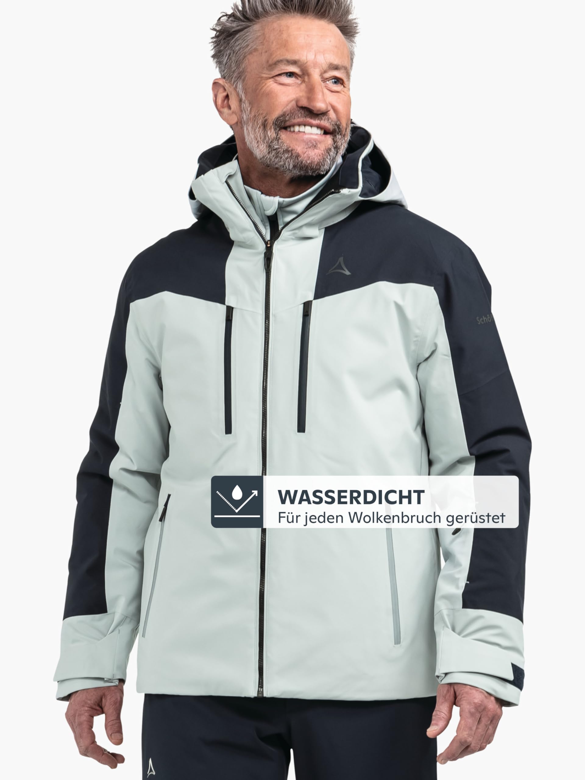 Schöffel Herren Jacket Tanunalpe M Ski, Fjord, 50 EU 2