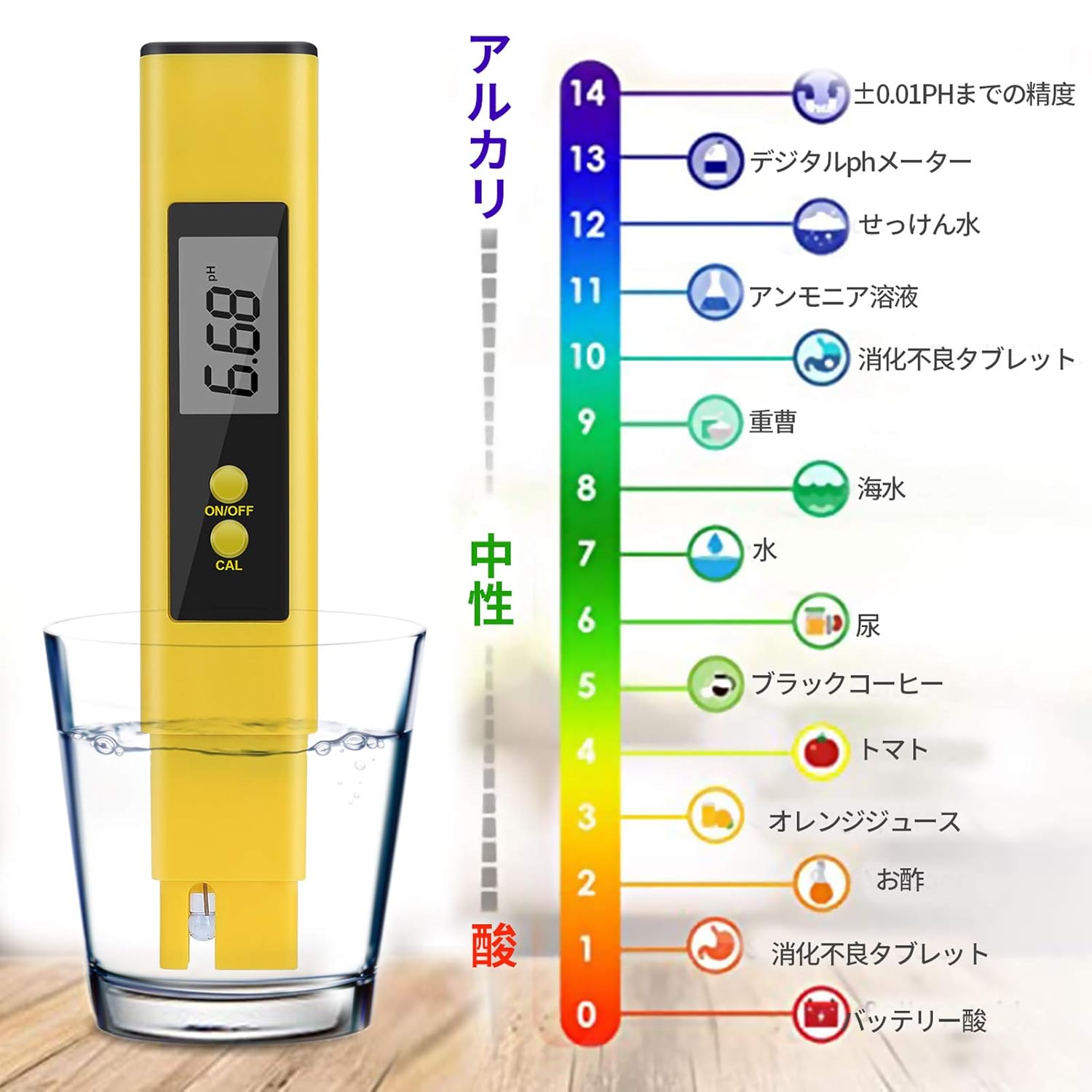 Amazon Hausprofi ペーハー測定器 ２本入り Ph測定器 Tds測定器 水質検査 試験 Phメーターデジタルテスター 自動校正 水産業 熱帯魚飼育 水槽 水耕栽培 プール Ph0 14測定 Temp Ppm検査 水質検査キット 日本語取り扱い説明書 Ph計 産業 研究開発用品 通販