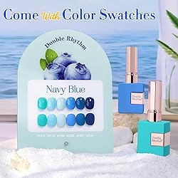 Double Rhythm 6 Pcs 15 ML Gel Polish Set Same Color