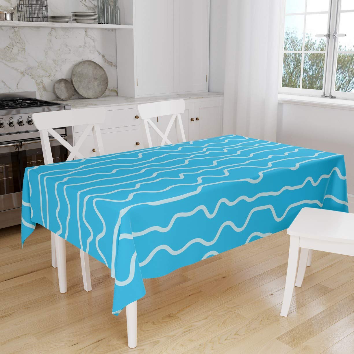 Bonamaison Kitchen Decoration, Tablecloth, 140cm x 160cm - Designed and Manufactured in Turkey