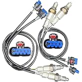 4 Pcs Oxygen Sensor Kit Fit 2018-2023 Ford F150 3.3L V6/5.0L V8, 2020-2023 Explorer3.3L V6, 2020-2025 Transit 150/250/350 3.5L V6