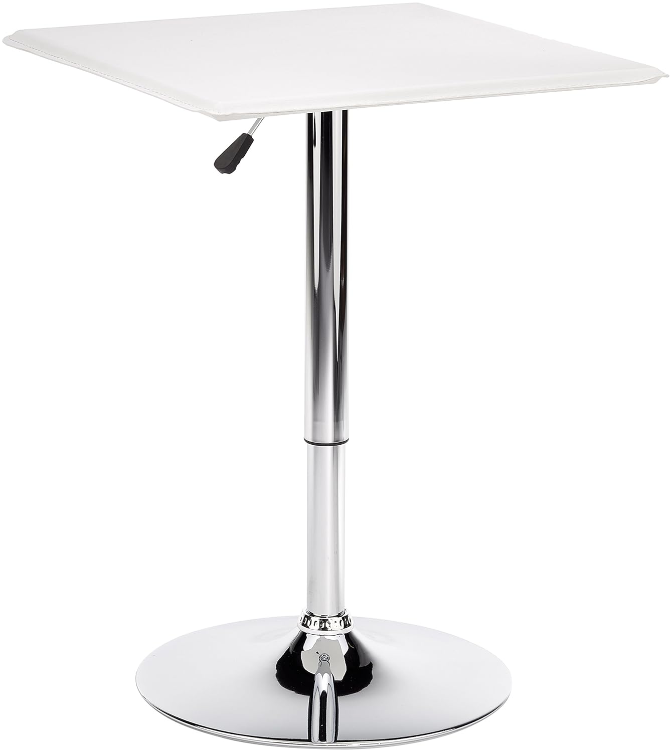 Amstyle Design Stehtisch Altona Bistrotisch, eckig Bezug Kunstleder höhenverstellbar Bartisch Amstyle Design Stehtisch Altona Bistrotisch, eckig Bezug Kunstleder höhenverstellbar Bartisch
