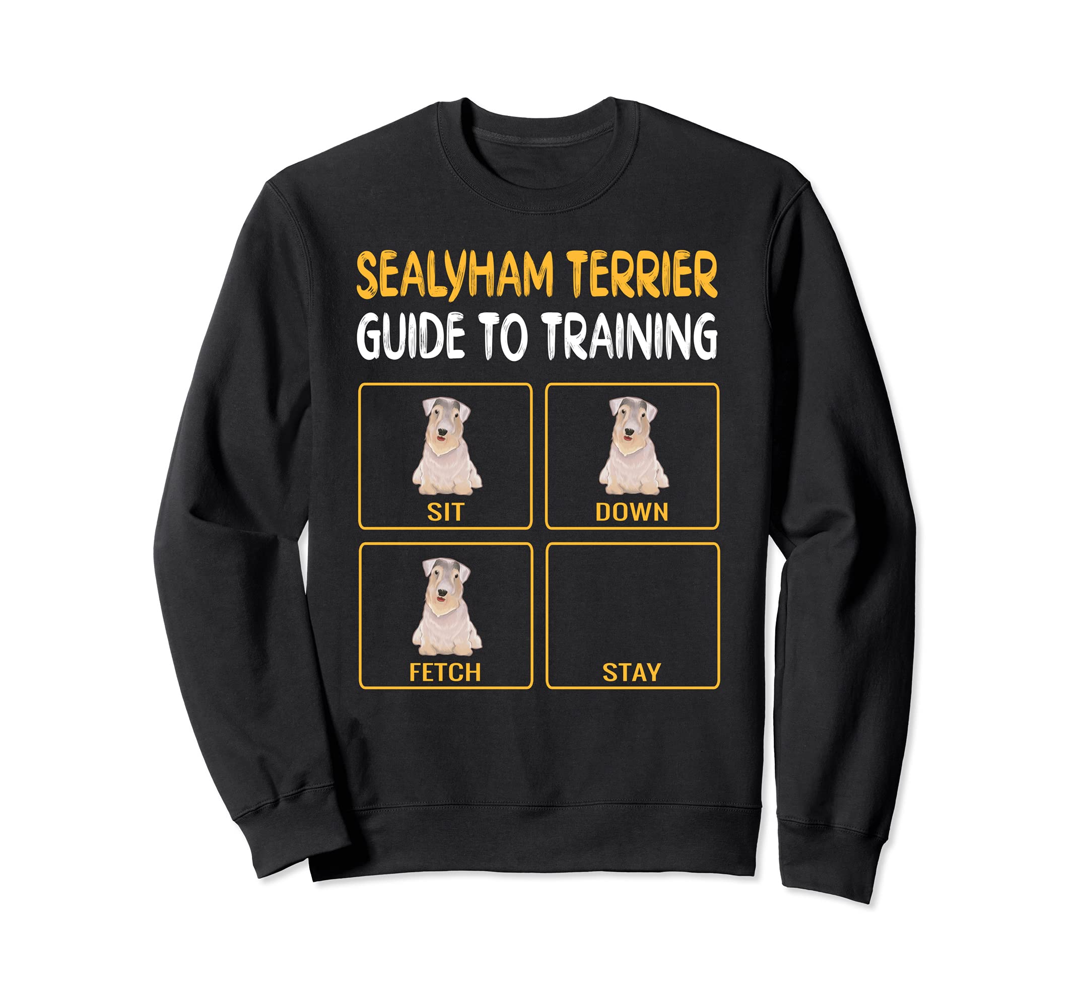Funny Sealyham Terrier Guide To Training Dog Obedience Sweatshirt
