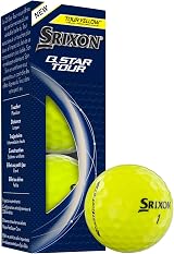 Srixon New Q-STAR Tour 5 2024 Dozen Golf Balls Yellow Urethane 3 Piece view 4