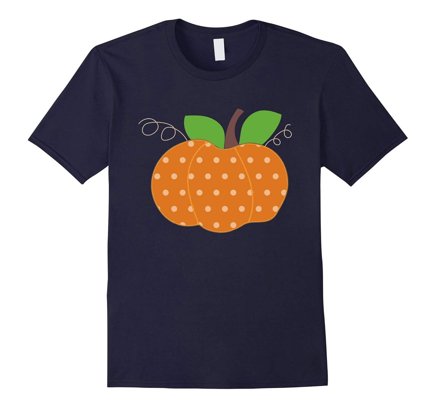 Polka Dot Pumpkin TShirt-Rose