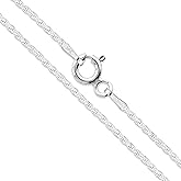 Sterling Silver Diamond-Cut Rope Chain 1.1mm 1.5mm 1.7mm 2mm 2.5mm Solid 925 Italy New Necklace