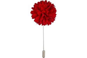 Knighthood Lapel Pin Flowers for Men Suits Maroon Bunch Flower Lapel Pin Badge Coat Suit Wedding Gift Party Shirt Collar Accessories Maroon