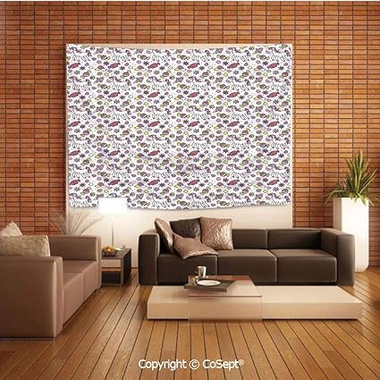 Amazon Com Putien Wall Hanging Tapestry Cute Childish