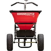 Buyers Products 3039632R 100 lb All-Season Walk-Behind Broadcast Spreader | Spread Seed, Fertilizer, Salt Or Ice Melt With Adjustable Deflectors, Wide Coverage And Weather-Protected Commercial Gears