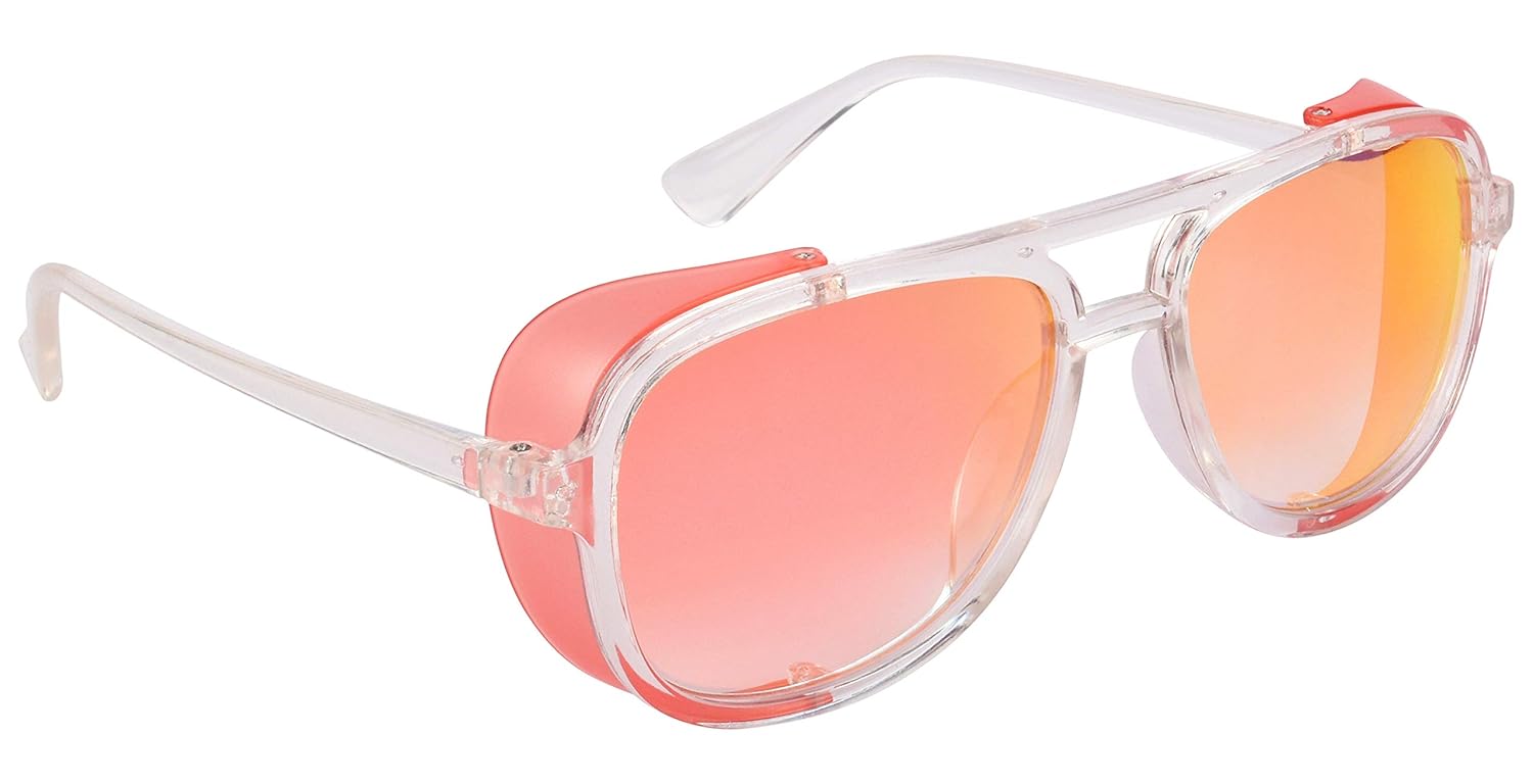 red and gold sunglasses