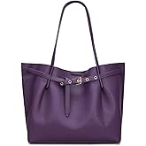 Montana West Tote Bag for Women Designer Purses and Handbags with Belted Detailing