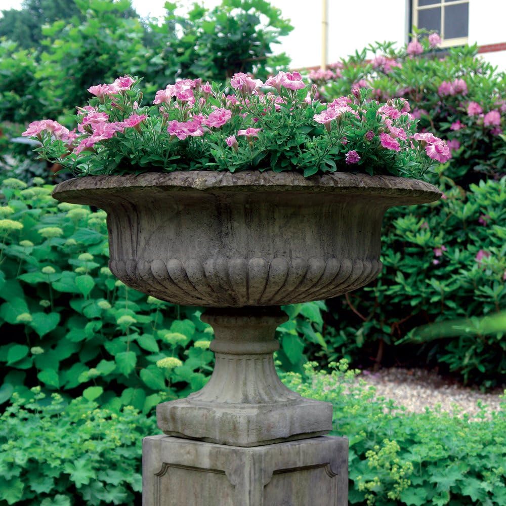 Grand pot de jardin style victorien Pierre Pot de fleurs Amazon.fr Jardin