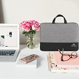 MATEIN 15.6 Inch Laptop Bag TSA Case Water Resistant with Pockets Grey view 3