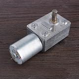 Walfront 1PC DC 12V Reversible Worm Gear Motor 40RPM High Torque Self-Locking view 4