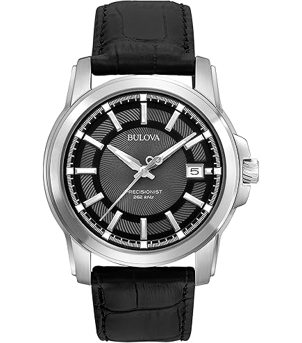 Amazon.com: Bulova Hudson Automatic Black Dial Men display picture 2