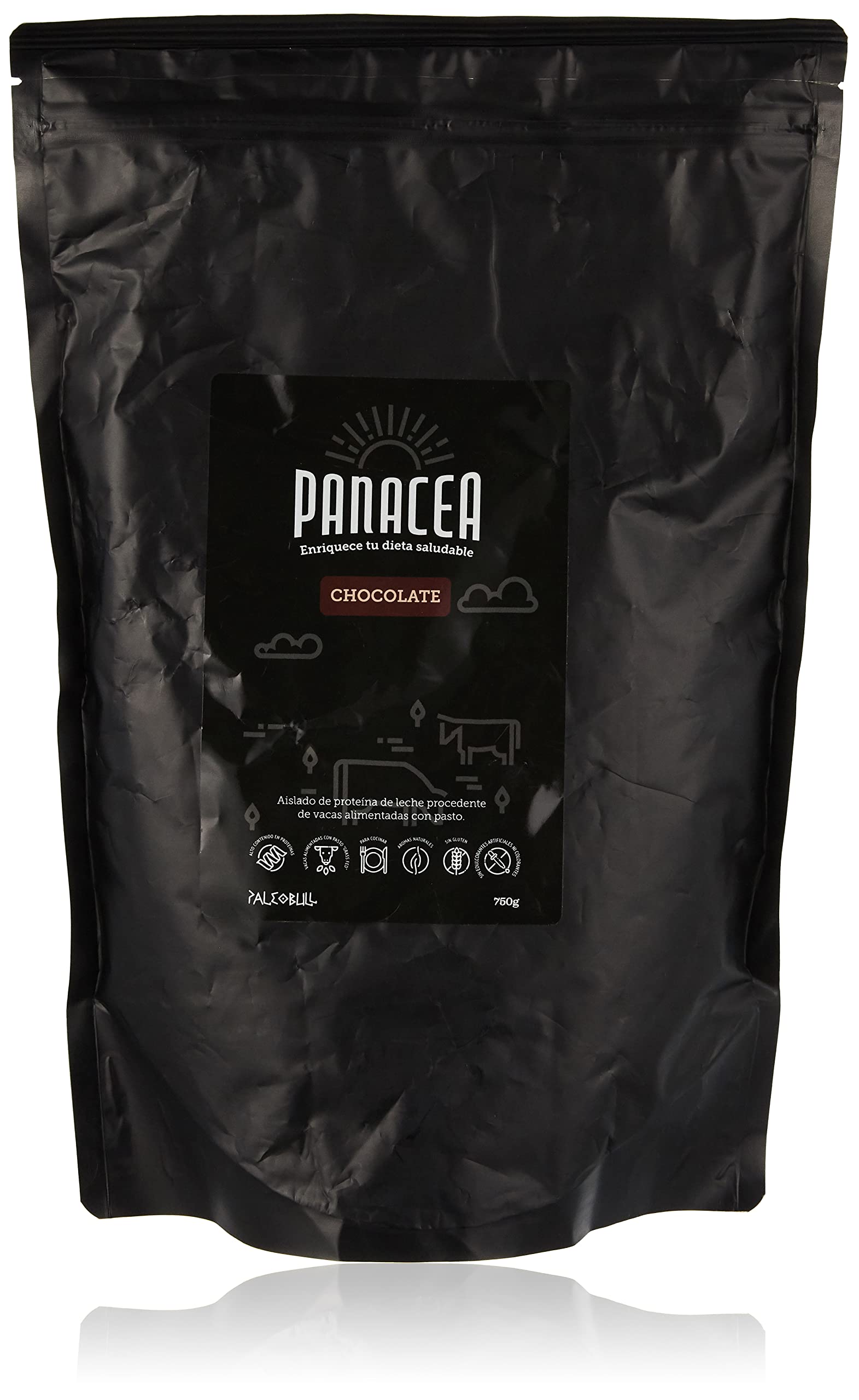 Paleobull Panacea 100% Whey Protein Isolate Chocolate 750g