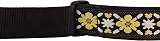 Fender Pasadena Woven Guitar Strap Yellow Clover view 3