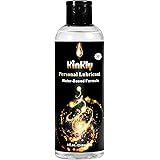 Kinkly Water Based Lube Personal Lubricant 8 Fluid Ounce (240ml)