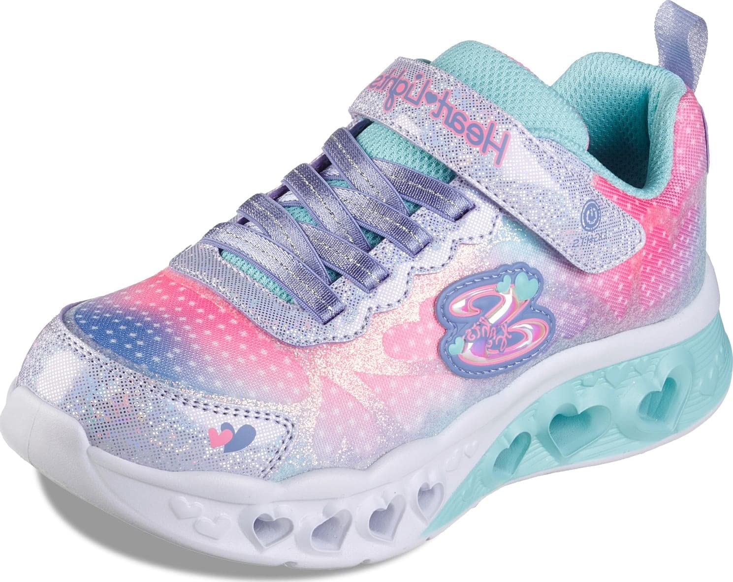 Skechers Unisex-Child Flutter Heart Lights Sneaker