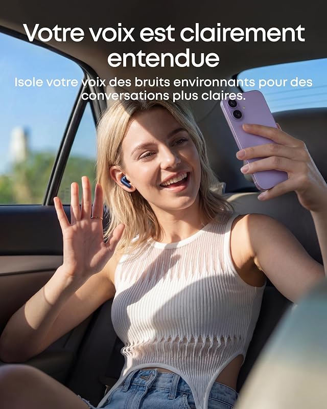 Anker P42i écouteurs Bluetooth sans Fil avec ANC adaptative