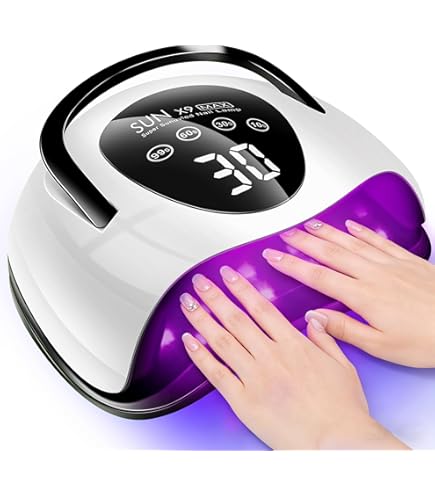 Amazon.com: LadyMisty 268W UV LED Nail Lamp, 2026 Upgrade UV Light