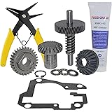 Worm Gear Kit Compatible With KitchenAid Whirlpool 5QT & 6QT Mixer Gear Parts Replacement, Worm Follower Gear Kit 9706529 W11