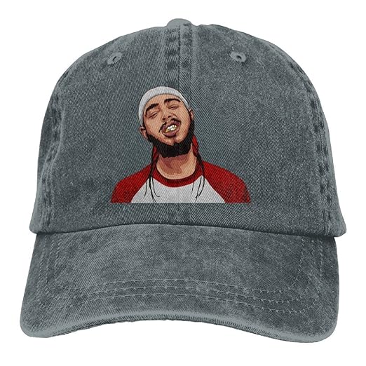 Post Malone White Iverson Cap//Hat /(Unisex/) /(White/) Babes /& Gents