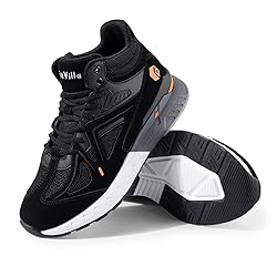 FitVille Women's Extra Wide Walking Shoes High-top