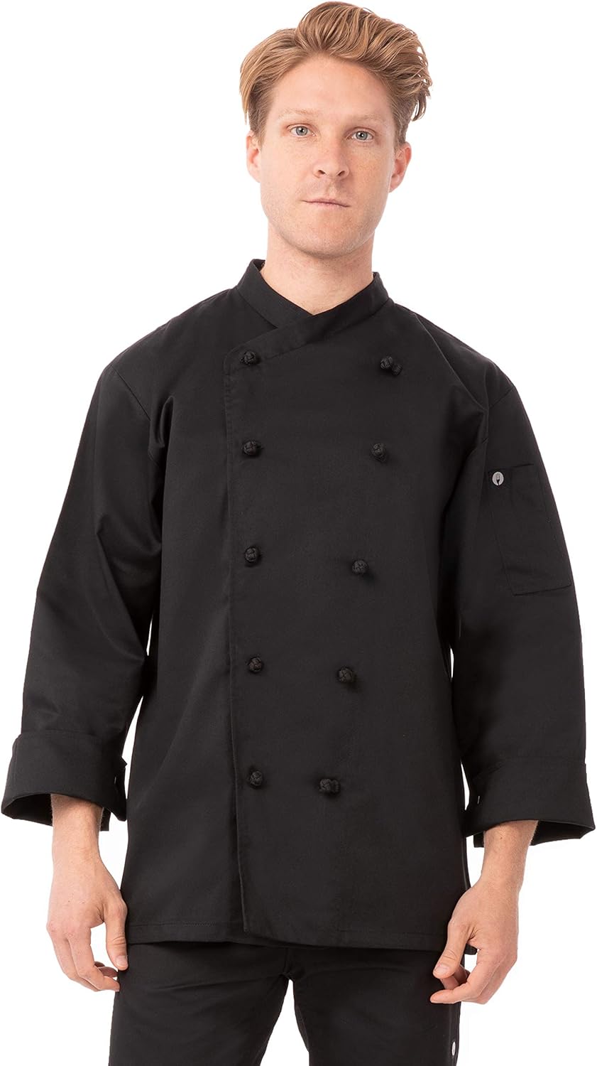 Chef Works Unisex Montpellier Chef Coat: Chefs Clothing: Clothing