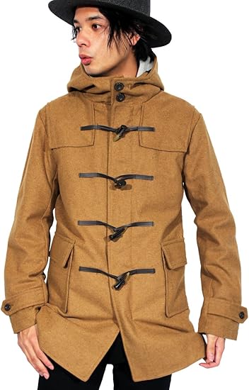 Amazon エイト 8 Eight ロング ダッフルコート ウール メルトン