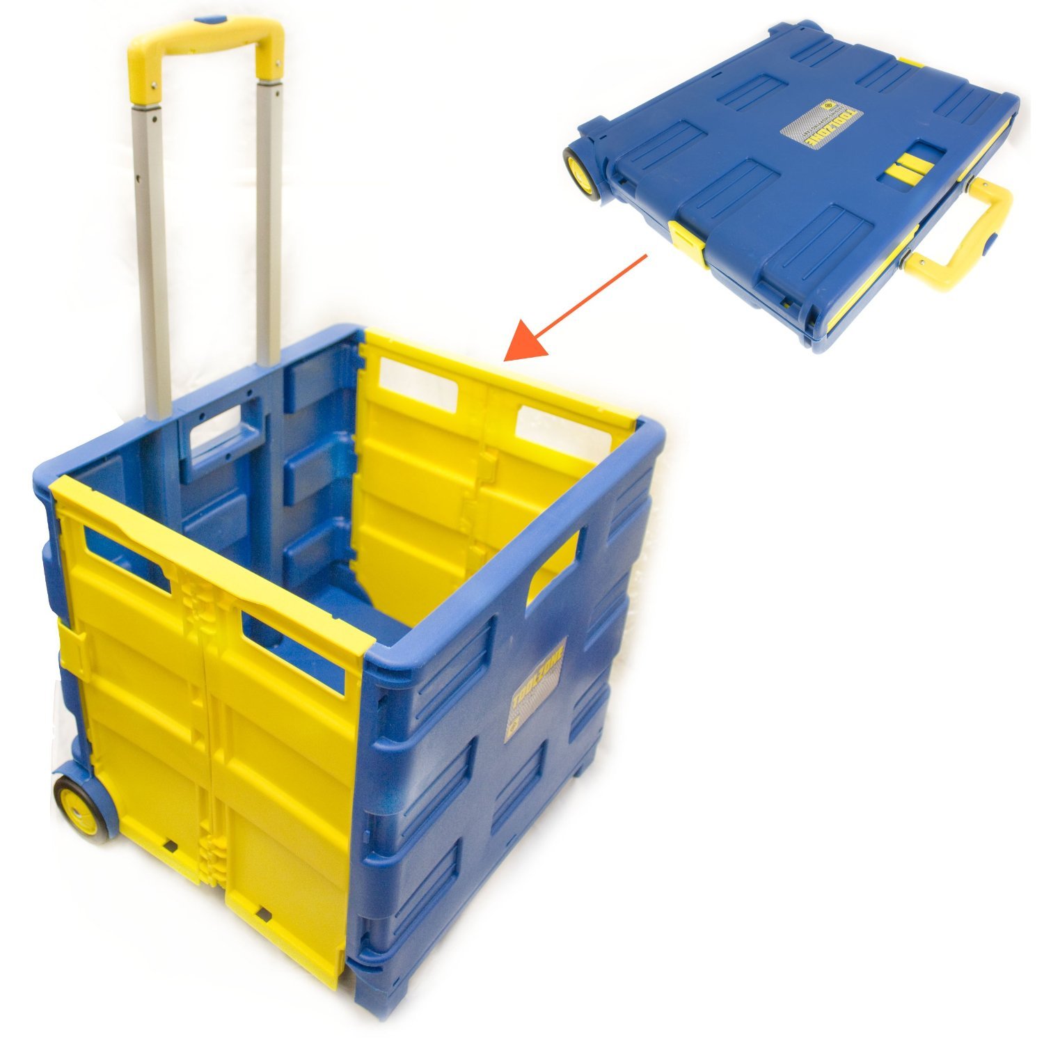 Toolzone Folding Shopping Cart