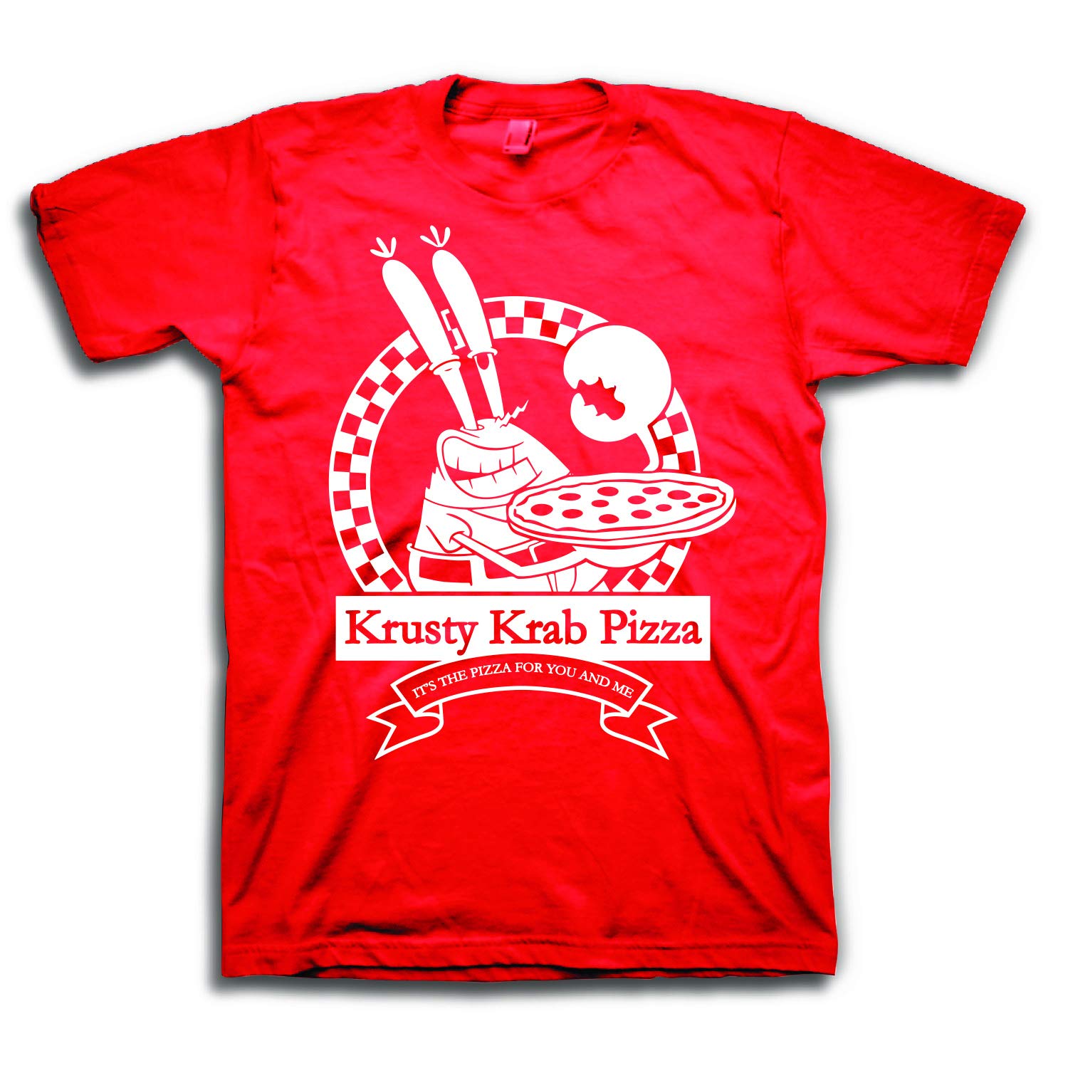 NickelodeonMens Spongebob Squarepants Classic Shirt - Spongebob, Patrick & Krusty Krab T-Shirt