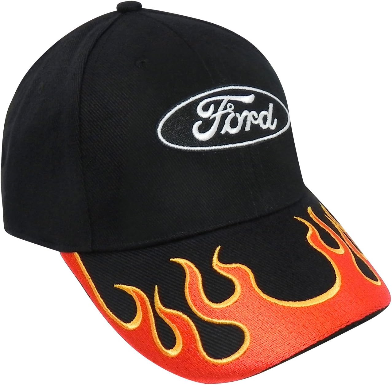 flame baseball cap