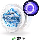 YOYO FACTORY SpinStar LED YoYo – Light Up, Beginner Friendly, Blue view 1