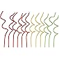 Papyrus Birthday Candles, Green, Yellow, Orange & Red Swirl (12-Count)
