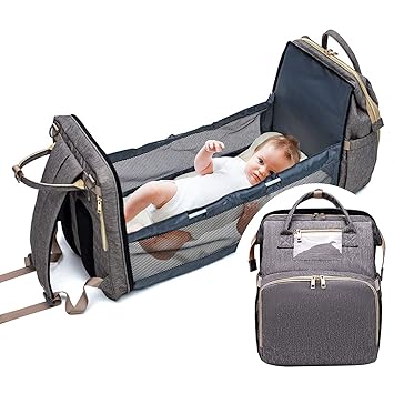 diaper bag that turns into a changing table
