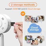 ARENTI IN1 Smart Baby Monitor 1080p FHD WiFi Sound Motion 2 Way Audio Night view 5