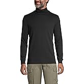 Lands' End Men's American-Grown Supima Cotton Turtleneck Shirt