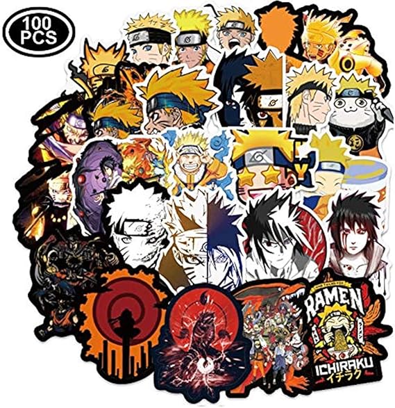 Amazon Naruto Stickers Anime Waterproof For Decal Laptop Hydro 