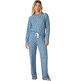 PJ Salvage Women's [Amazon Exclusive] Butter Jersey 2-piece Pj Set