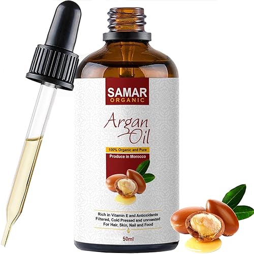 Pure Argan Oil 100ml. 100 Pure and EcoCert Certified Organic. For Face
